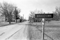 Brucetown road sign